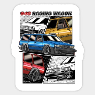 Street Racing Wagon 940 Sticker